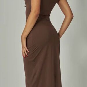 Brown Maxi Dress